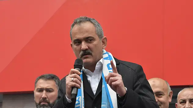 Bakan Özer: Büyük imtihandan da daha güçlü çıkacağız