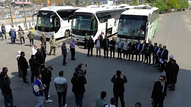 AK Parti İstanbul'dan Anadolu'ya 1000 otobüs