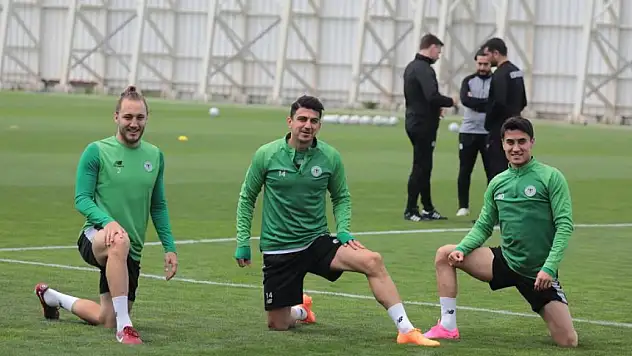 Konyaspor, Alanyaspor taktiğini çalıştı