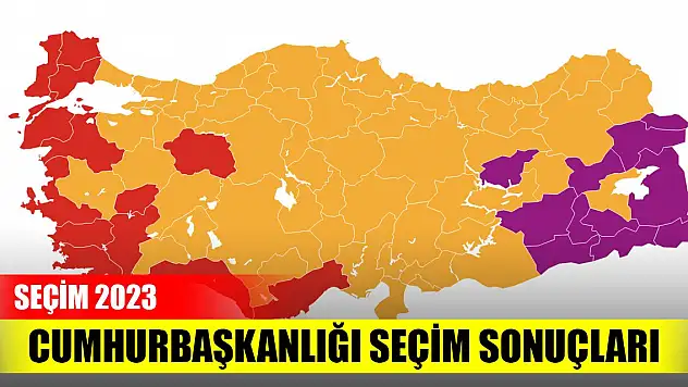 Cumhurbaşkanlığı seçiminde sonuçlar... (Açılan sandık yüzde % 94 ,04)