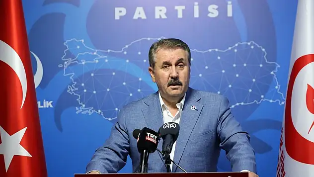 BBP Genel Başkanı Destici'den seçimlere ilişkin açıklama