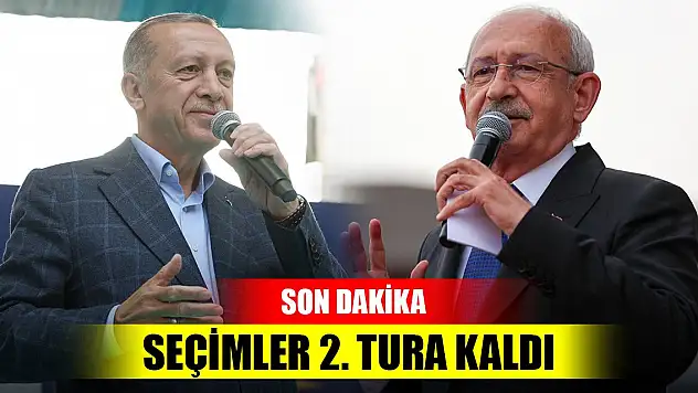 Son Dakika! YSK Başkanı Yener açıkladı! Seçimler 2. tura kaldı