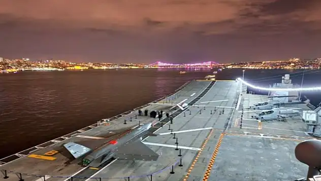 TCG Anadolu'ya ilk görev