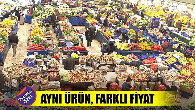 Aynı ürün, farklı fiyat