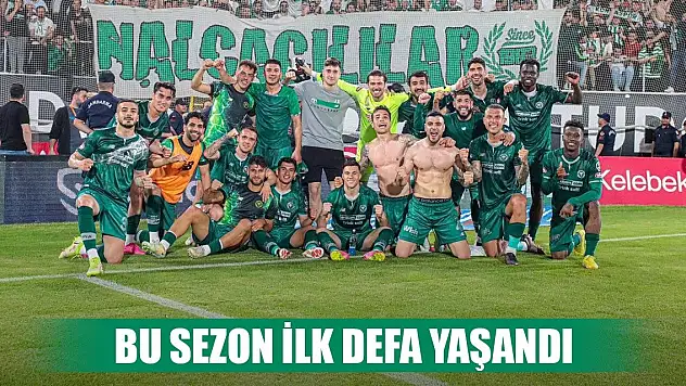 Konyaspor'da Hoca ilk kez alkış aldı