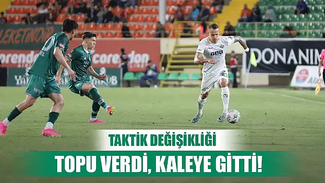 Konyaspor'da taktik değişikliği