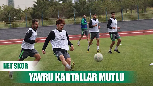 1922 Konyaspor son maça hazırlanıyor