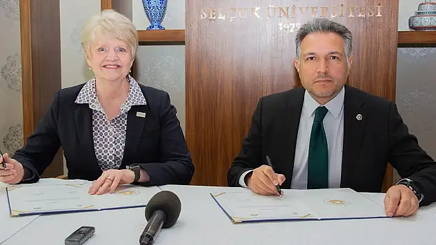 ABD heyeti, Selçuk Üniversitesine hayran kaldı