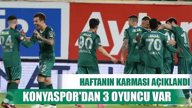 Konyaspor haftaya damgasını vurdu!