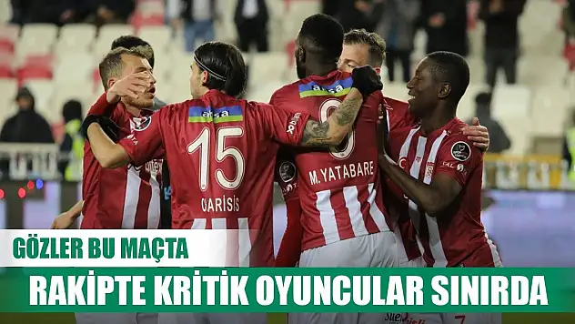 Rakipte Konyaspor maçı öncesi sınırdaki oyuncular