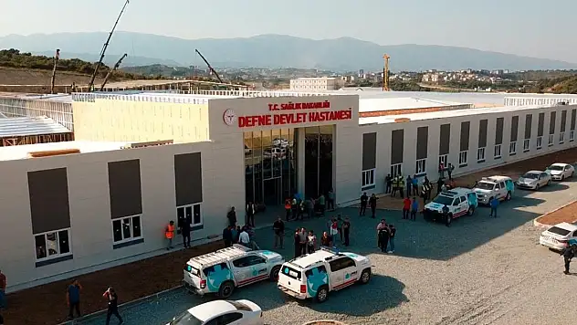 Defne Devlet Hastanesi hizmete açılıyor