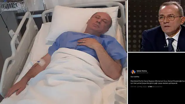 Muharrem İnce hasta yatağından seslendi: Bazı söylentiler duyuyorum...