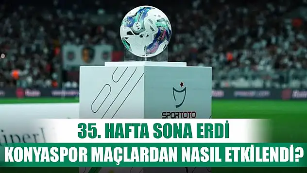 Konyaspor'un ligdeki durumu