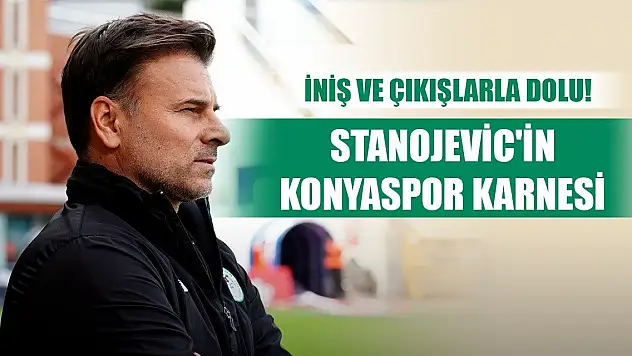 Konyaspor'da Hoca'nın karnesi karışık