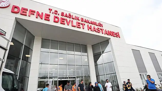 Defne Devlet Hastanesi'nde ilk iki günde 332 kişiye hizmet verildi