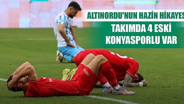 Altınordu'nun kötü biten hikayesi, Konyasporlu eski oyuncular var