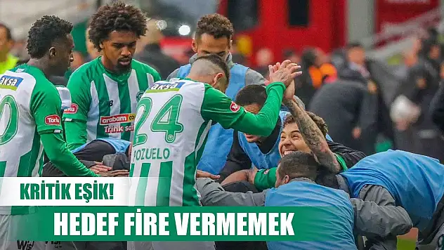 Konyaspor'un final müsabakaları!
