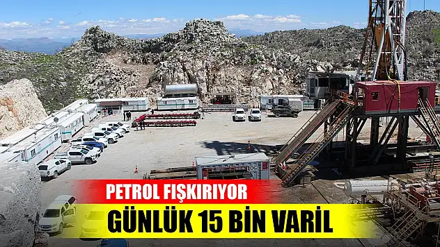 Gabar Dağı'ndan yeni müjde! Günlük 15 bin varil petrol çıkacak yeni kuyu