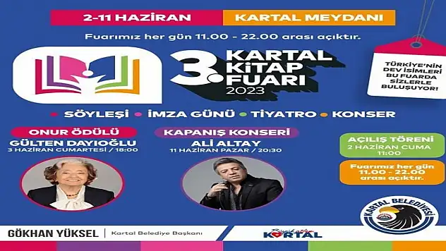 Kitap Fuarı üçüncü kez kapılarını açıyor