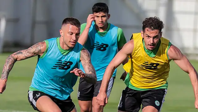 Konyaspor'dan şut çalıştı