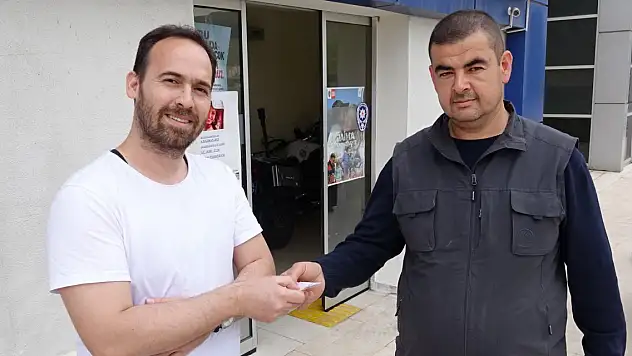 Paranın sahibi, anonsla bulundu