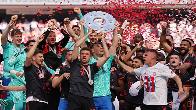 Bundesliga'da şampiyon yine Bayern Münih