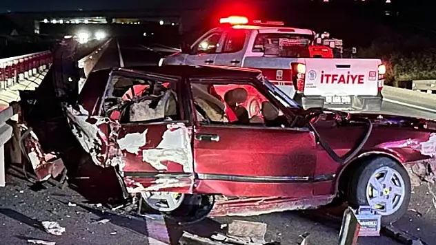 İnfaz koruma memuru, trafik kazasında öldü