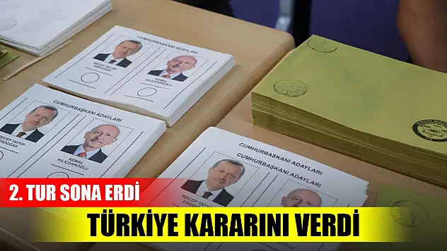 Son Dakika! Oy verme işlemi sona erdi