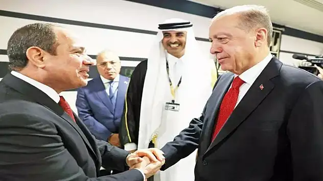 Mısır Cumhurbaşkanı es-Sisi'den Cumhurbaşkanı Erdoğan'a seçim tebriki