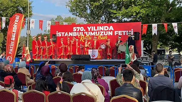 Saraçhane Parkı'nda fetih coşkusu