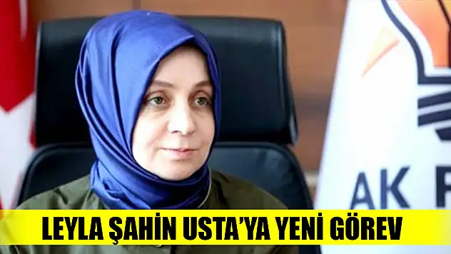 Leyla Şahin Usta'ya yeni görev