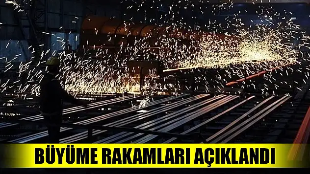 Son Dakika! Büyüme rakamları açıklandı