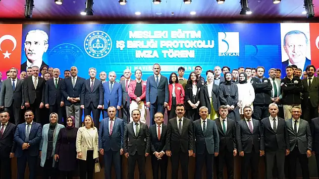 Milli Eğitim Bakanlığı ve Baykar'dan mesleki eğitimde iş birliği