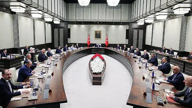 Kabine toplantısı sona erdi