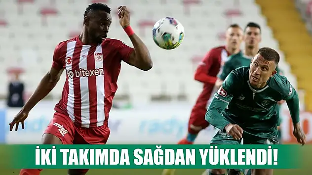 Sivasspor-Konyaspor, Sağ kanattan yüklendiler!