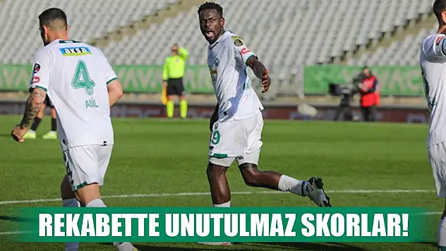 Konyaspor-Karagümrük, Unutulmaz skorlar