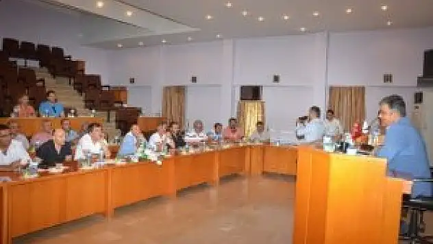 Başkan Özgüven inşaat sektörü temsilcileri ile buluştu