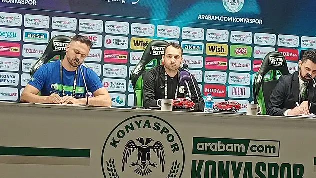 Karagümrük-Konyaspor, Micovic'ten maç değerlendirmesi