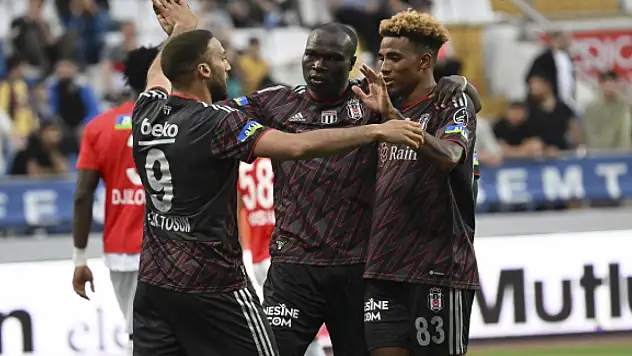 Beşiktaş, Kasımpaşa'yı 5 golle geçti