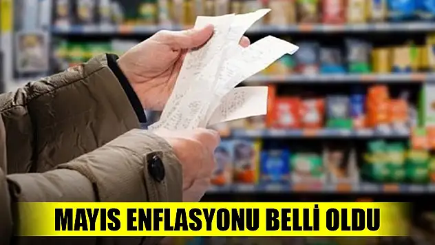Son Dakika! Mayıs enflasyonu belli oldu
