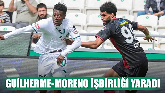 Konyaspor sol kanadı iyi kullandı