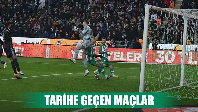 Beşiktaş-Konyaspor, Tarihe geçen skorlar!