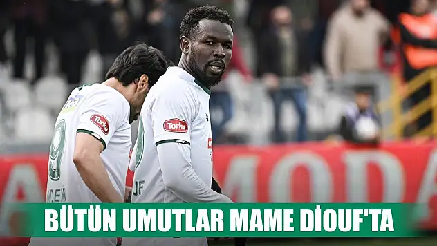 Beşiktaş-Konyaspor, Diouf olmadan olmuyor!
