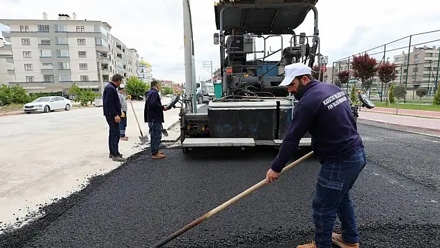 Karatay'da yol ve asfalt çalışmaları hız kazandı