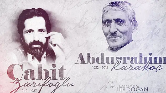 Cumhurbaşkanı Erdoğan'dan Zarifoğlu ve Karakoç paylaşımı