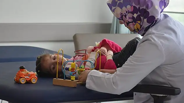 Konya'da serebral palsi hastası çocuklar hayata hazırlanıyor
