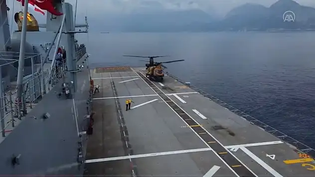 TCG Anadolu eğitim gerçekleştirdi