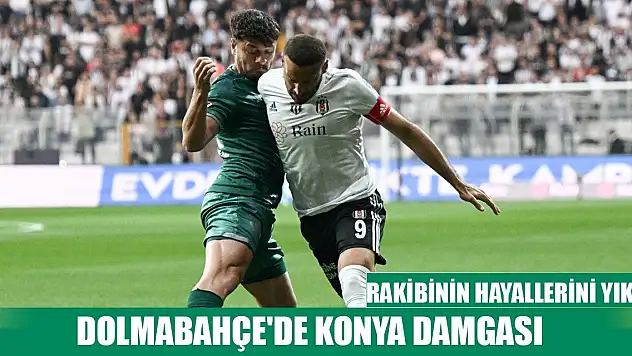 Beşiktaş-Konyaspor, Müthiş geri dönüş!