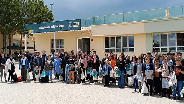 Öğrenciler, Beyşehir  Gençlik Kampı'na katıldı