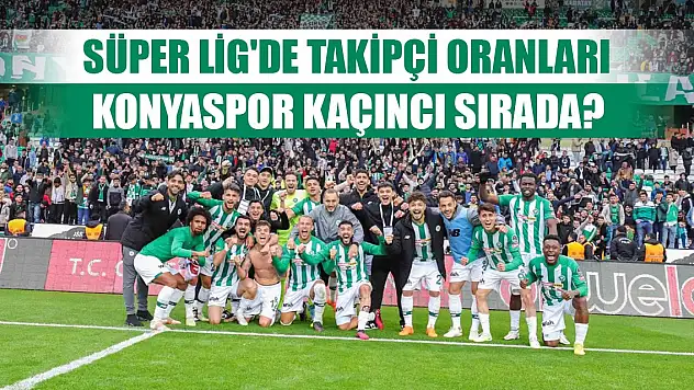 Konyaspor'un takipçi rakamları